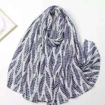 2024 Весна и Осень Зима Новый Хлопок И Конопля Длинный Тонкий Шарф Путешествия Универсальный Солнцезащитный Теплый Шаль Для Женщин 90*180cm