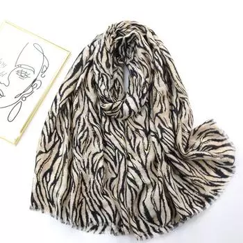 2024 Весна и Осень Зима Новый Хлопок И Конопля Длинный Тонкий Шарф Путешествия Универсальный Солнцезащитный Теплый Шаль Для Женщин 90*180cm хаки