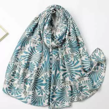 2024 Весна и Осень Зима Новый Хлопок И Конопля Длинный Тонкий Шарф Путешествия Универсальный Солнцезащитный Теплый Шаль Для Женщин 90*180cm