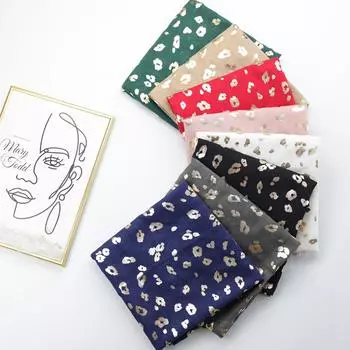 2024 Весна и Осень Зима Новый Хлопок И Конопля Длинный Тонкий Шарф Путешествия Универсальный Солнцезащитный Теплый Шаль Для Женщин 90*180cm чёрный