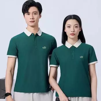 2024 Весна/Лето Новые мужские и женские удобные и дышащие быстросохнущие рубашки поло с вышивкой L