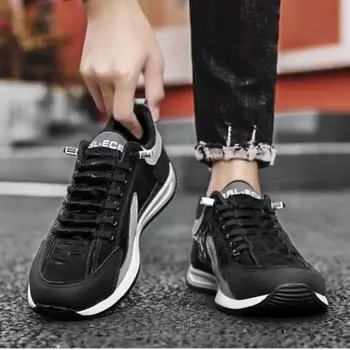 2024 Высококачественная обувь для мужчин с перекрестными шнурками, мужская вулканизированная обувь, новые пошивочные товары, горячая распродажа, дышащая повседневная обувь с круглым носком 39 бежевый