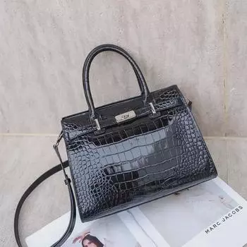 2024 Высококачественная женская универсальная офисная сумка большой вместимости чёрный