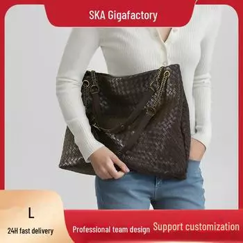 2024 Высококачественные осенне-зимние нишевые сумки для женщин - Трендовые сумки через плечо зелёный