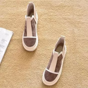 2024 весенне-осенняя обувь, женские ботильоны, женские одинарные ботинки на плоской подошве 35 хаки