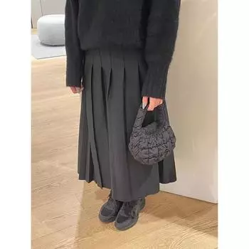 2024 весна и лето новая сумка cosmicro cloud мини маленькая сумка плиссированная мини-сумка женская чёрный