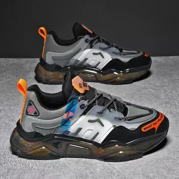 2024 весна и осень новые спортивные туфли для папы камуфляжные сверхлегкие туфли из термополиуретана с мягкой подошвой повседневная мужская обувь для отдыха на открытом воздухе 39