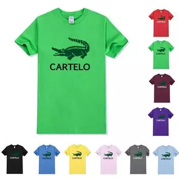 2024 весна лето новая хлопковая мужская женская цветная футболка с круглым вырезом и логотипом, мужская футболка с коротким рукавом, сплошной цвет S белый