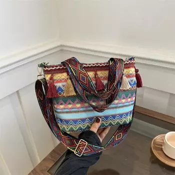 2024 весна новая простая и модная сумка через плечо женская трендовая ретро сумка-мессенджер женская сумка большой вместимости женская сумка-тоут оранжевый