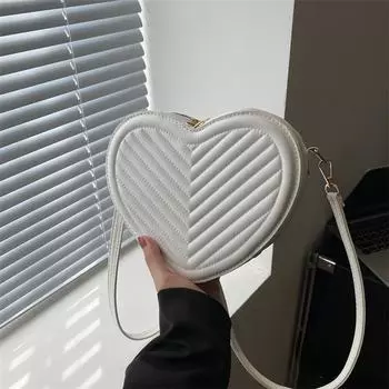 2024 весна новая простая модная сумка через плечо простая повседневная сумка-мессенджер корейская версия простая иностранная маленькая сумка женская чёрный