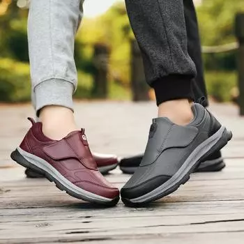 2024 весна уличные кожаные одиночные туфли женские дорожные туфли с низким верхом пара спортивная обувь большой размер женская обувь уличные спортивные туфли 35 чёрный