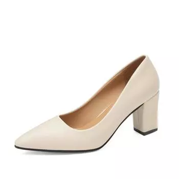 2024 Women s High-heel Pumps Zapatos Para Mujer Fashion Shoes for Office Work 35 бежевый