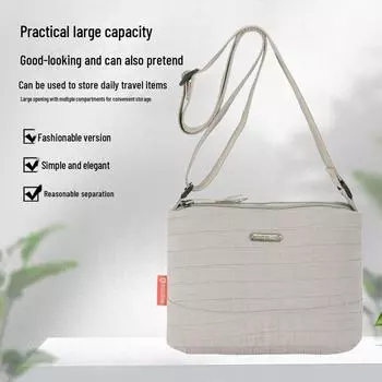 2024 Women s Large-Capacity Nylon Travel Bag - Lightweight & Trendy Shoulder Messenger Bag One Size