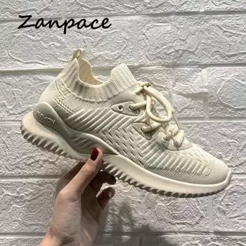 2024 Women Sneakers Shoes Summer New Mesh Breathable Women Vulcanize Summer Casual Hollow Lace Up Flat White Womens Sports Shoes 5 розовый