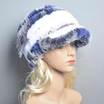 2024 вязаная шапка из натурального меха кролика Рекс, шарф, женская зимняя шапка из меха кролика Рекс, шарфы, комплекты, натуральный теплый мех кролика Рекс, глушитель, шапки