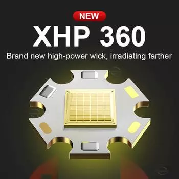 2024 XHP360 супер мощный светодиодный налобный фонарь 36 Core 18650 USB перезаряжаемый налобный фонарь высокой мощности для кемпинга и рыбалки водонепроницаемый налобный фонарь black