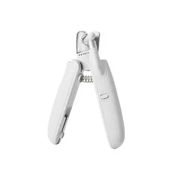 2024 xiaomi mijiaPETKIT ножницы для стрижки ногтей для собак и кошек, машинки для стрижки когтей для домашних животных, ножницы со светодиодной подсветкой, триммер для ногтей, косметические принадлежности белый