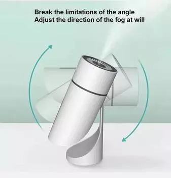 2024 Youpin беспроводной увлажнитель воздуха USB ароматерапевтический диффузор холодный туман создатель бесшумный генератор тумана перезаряжаемый аккумулятор ультразвуковой домашний белый