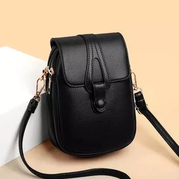 2024 Женская модная универсальная сумка-мессенджер через плечо - Trendy Douyin Inspired Crossbody 13*20*8 cm красный