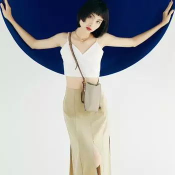 2024 Женская ретро натуральная кожа мини сумка через плечо для мобильных телефонов коричневый