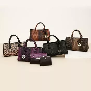 2024 Женская сумка через границу, зарубежная мода в стиле ретро на одно плечо, большая вместительная сумка через плечо