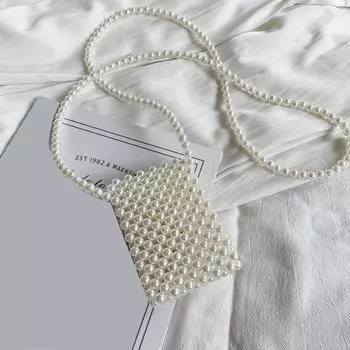 2024 женские сумки, роскошная сумка-мессенджер с жемчугом, мини-сумка через плечо, модная женская сумка-мессенджер с губной помадой