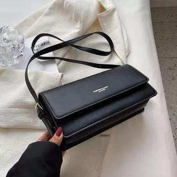 2024 Зима Новый Y2K Ретро Дизайн Маленькая Сумка-клапан из искусственной кожи Женская Модная Сумка На Плечо Сумка Y2K Crossbody хаки