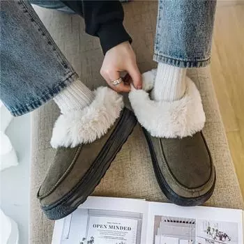 2024 зимние утепленные флисовые ботинки для прямой трансляции, теплые, кожаные, водонепроницаемые, с низким верхом, легкие, хлопковые ботинки для мужчин 40 коричневый