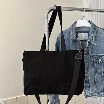 2024 зимняя новая портативная сумка-тоут женская повседневная универсальная большая вместительная сумка через плечо ретро простая сумка подмышкой хаки