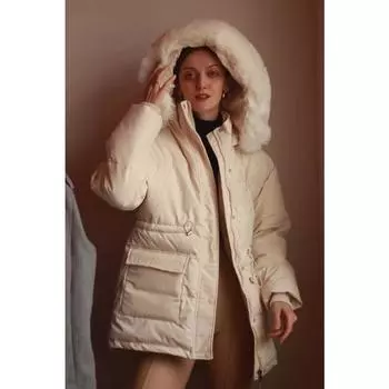 2024 зимняя женская ультралегкая пуховая куртка с капюшоном из белого утиного пуха, теплое пальто, парка, женская переносная верхняя одежда, ветровка S белый
