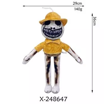 2024 Zoonomaly 2 плюшевые игрушки Ящерица Страус Кролик хлопковая плюшевая игрушка