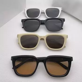 2024GM легкие солнцезащитные очки в квадратной оправе: Стильная и универсальная летняя защита от солнца 52-22-146