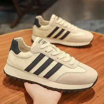 2024Летняя новая мужская повседневная обувь, модные универсальные дорожные кроссовки из дышащей ткани, легкая мужская обувь для тренировок 39