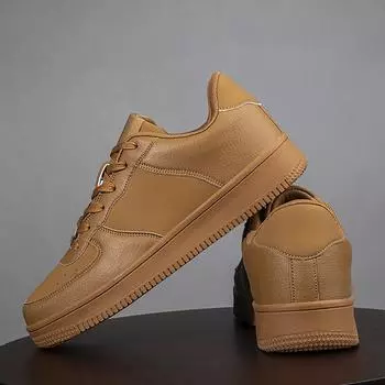 2024New Men s Brown White Casual Shoes Basic Sports Shoes Summer and Autumn Couples Outdoor Sports Fashion Shoes Plus Size 45 46 36 хаки