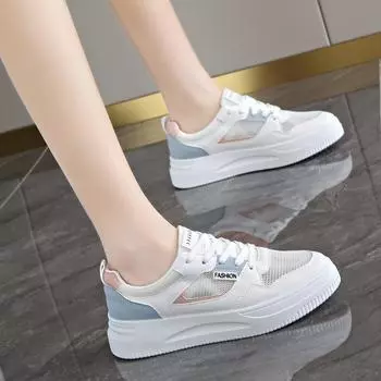 2024New mesh Women s Shoes All-match Casual Women Platform Designer Sneakers Flats Runnning Shoes Women s Sports Shoes for Gym 35