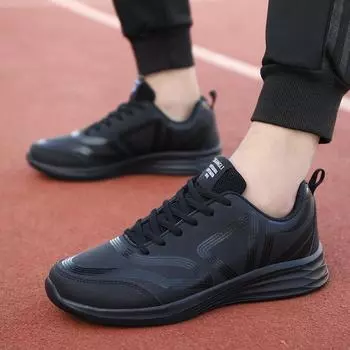 20252025 Весна и осень Кожаная поверхность Independent Station Мужские повседневные кроссовки Кроссовки для бега Большие размеры Мужская обувь для путешествий 38