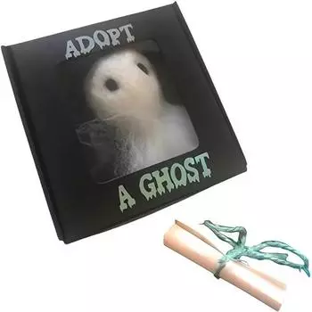 2025 Adopt A Ghost Милая кукла-призрак, уникальные друзья-призраки, игрушка-призрак, креативное украшение на Хэллоуин One Size