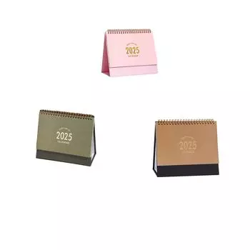 2025 Английский Настольный Календарь Morandi No Print Crossborder Календарь Настольный Открытый Memo Орнамент One Size