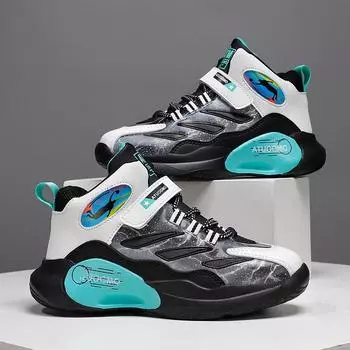 2025 autumn and winter children s basketball shoes boys shoes student shoes youth casual sports shoes running shoes can be 28