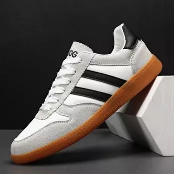 2025 autumn and winter new fashion casual board shoes versatile soft-soled casual shoes Korean version of trendy men s sports shoes 39