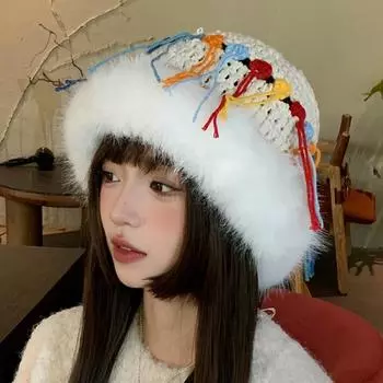 2025 autumn and winter new knitted hat children M56-58cm