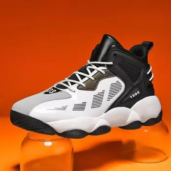 2025 autumn extra large size high top basketball shoes men s shoes sports running shoes actual combat sneakers 48 dad trendy shoes 39