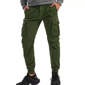 2025 Autumn Mens Cargo Pants Men Cotton Sweatpants Fashion Male Joggers Sports Long Pants Man Baggy Pockets Trousers 30