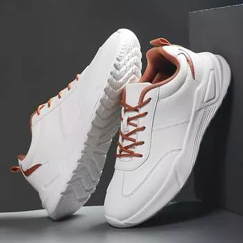 2025 autumn new men s casual shoes soft-soled breathable single shoes Korean version fashion trend versatile sports running shoes 38