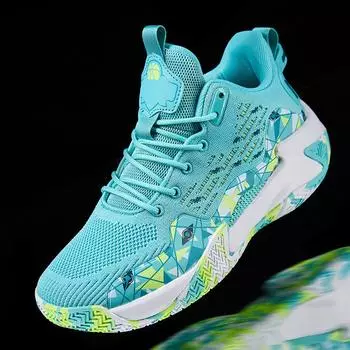2025 Autumn New Running Sports Casual Basketball Shoes Large Size Competition Boots Men s Flying Knitting Ball Boots 39