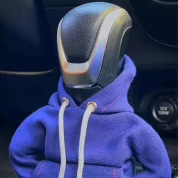 2025 Автомобильный чехол для рычага переключения передач, ручка переключения передач, чехол с капюшоном, декор для ручного и автоматического переключения передач, универсальный автомобильный рычаг переключения передач, декор для интерьера чёрный