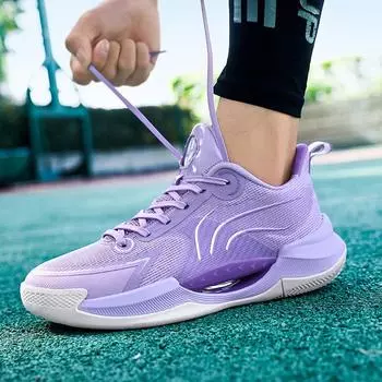 2025 basketball shoes men s shoes guard actual combat youth sneakers women s mesh low-top students spring and autumn sports shoes men 36