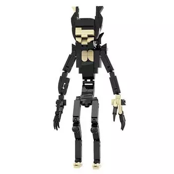 2025 Бенди и чернильная машина 3D Детский блочный пластиковый игровой конструктор для подростков и детей