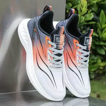2025 большие размеры весенне-летняя мужская обувь легкие кроссовки для бега папы обувь для студентов повседневная дышащая сетчатая обувь мужская спортивная обувь 39