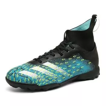2025 большой размер новые мужские дышащие высокие футбольные бутсы FGTF с длинными и короткими ногтями футбольные бутсы для тренировок на траве футбольные бутсы 35